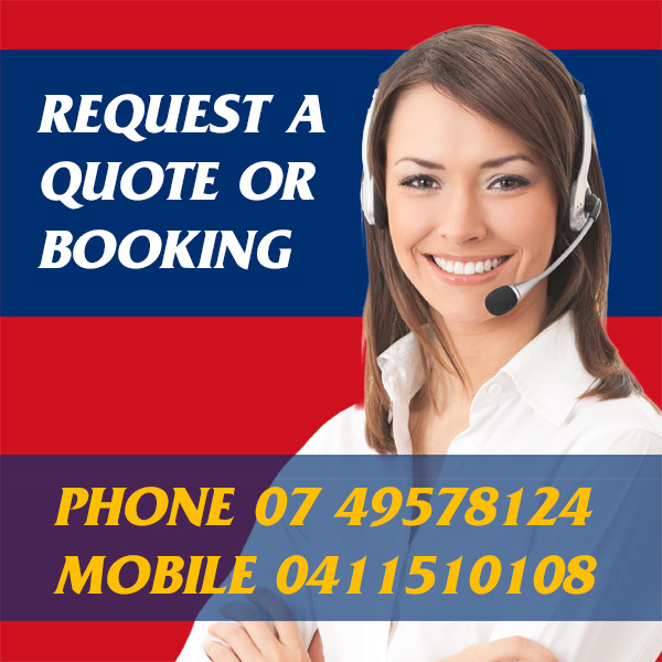 Request a quote or booking